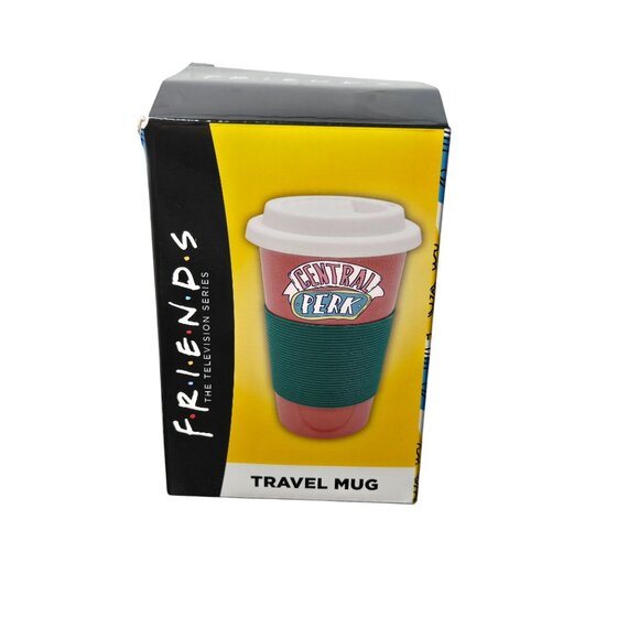 New Friends Central Perk Ceramic Travel Mug 12 fl. oz. CultureFly Exclusive Cup - Picture 9 of 10